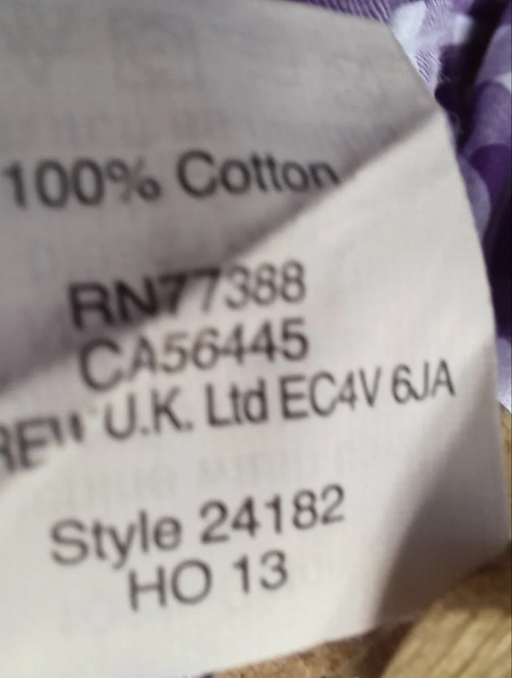 Men's Purple Check Button-Down Shirt